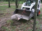 Quick Spade Combo - Digging Spade Bucket Attachment For Skid Steer   Tractor