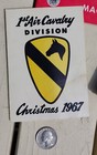 Vietnam 1967 Air Calvary Christmas Card   Phrase Book  M60 Operators Manual