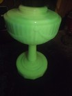 Nice  Aladdin Pre-war Alacite B-75 Tall Lincoln Drape Glows Like Uranium Vintage