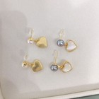Natural Fresh Water Pearl Earrings Made With 925 Sterling Silver