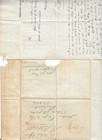 1832 Us Treasury Department Letter From 1st Auditor Harrison   To Penobscot Me