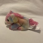 Russ Petooties Pets Purple Unicorn Plush Stuffed Animal Pink Blue Small Mini 6   