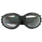 2 Moto Mf Vulcan Motorcycle Goggles Black Frames Clear   Polarized Smoke Lens