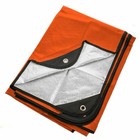 Arcturus Outdoor Survival Blanket tarp poncho  60  X 82  - Hi-viz Orange