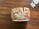 New Cheerfull  Speckled Ceramic Yarn Bowl With Cactus Design