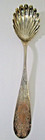 Antique T j  Brown Coin Silver Scalloped Shell Spoon With Monogram
