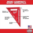 Milwaukee Mlsq070p 7    Rafter Square   4   1 2    Aluminum Trim Square Set