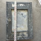 Vintage Metal Industrial Surface Mount Medicine Cabinet Shelves Tin Glass Knob