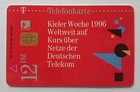 Phone Card Collectible Card 12dm Kiel Week 1996 Kiel P 09 05 96