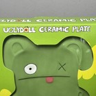 Rare New 2012 Ugly Doll Uglydoll Ceramic Green Monster Plate Ox  8 5 X 7 3 4   2