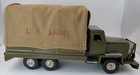 Vintage U s  Army Tin  Toy Truck Made In Japan Friction 10  With Original Box