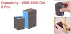 8pcs Sanding Sponge Blocks 1200-1500 Grits Sanding Block 100x70x25mm Brown blue