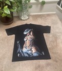 Beyonc   Renaissance World Tour 2023 Official Merch Xl T-shirt Black Disco Cowboy