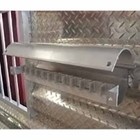 Merritt Aluminum Chain Rack - 18 Inch - W  Locking Cover   12 Hook Capacity