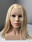 Mannequin Head 24  100  Human Hair Cosmetology Training Styling Doll