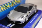 Scalextric  Slot Car 1 32-ferrari F430 Sliver Road Car Ref c2874  New