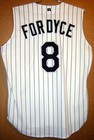 Chicago White Sox Brook Fordyce  8 Game Worn Vest Mlb Jersey