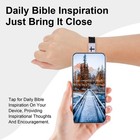 4pcs Daily Bible Verse Jesus Is King Bracelet  Christian Jesus Wearable Wristban
