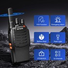 Long Range Walkie Talkie Retevis H777 Rechargeable Frs Two Way Radios 2w 10 Pack