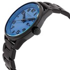 Akribos Xxiv Blue Dial Black Ion-plated Men s Watch Ak956bu