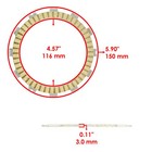 Clutch Friction Plates Kit For Suzuki Sv650 Sv650a Sv650s Sv650sa 2003-2023