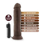 Blush Dr  Skin 9 5 Inch Realistic Vibrating Dildo With Suction Cup Sex Toy