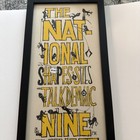 The National 2007 Metro Chicago Framed Poster 45 100 June 7th