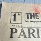 Wwii Stars And Stripes Newspaper Aug 24 1944 Paris Is Liberated London Ed Rare
