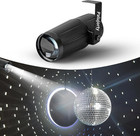 Disco Ball Spotlight   10w Pin Light Plug In For Mirror Ball Party
