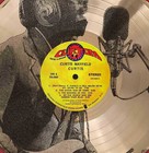 Curtis Mayfield Framed Gold Etched Lp Shadowbox