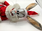 Looney Tunes 1997 Bugs Bunny 13    Santa Claus Plush Warner Brothers Ace