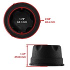 Front   Rear Left Right Wheel Cap For Suzuki Eiger Lt-a400 2x4 4x4 2002-07   4x