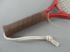 Amf Voit Racquetball Racquet New Vtg 70 s Nova I Red Brown Leather Grip New