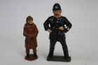 Lot Of 23 Vintage Lead Railroad Lionel Figures Barclay   Johillco John Hill