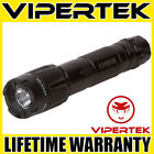 Vipertek Stun Gun Vts-t03 Black 500 Bv Metal Rechargeable Led Flashlight