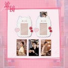 Official          tan Jianci Photo Card Acrylic Refrigerator Magnet       