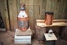 5 Gallon Copper Moonshine whiskey Still   Condenser Worm