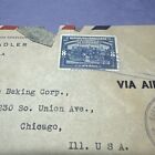 Honduras  Air Mail  Cover To Chicago   1941     Lot 30 File K 