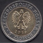 Poland 5 Zlotych 2019 Unc Liberation Mound