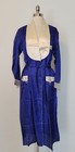 1940s 50s Japanese Silk Pajamas Robe Slippers Souvenir Set In Box Wwii