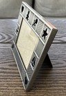 Vintage 1997 Hb Group Pewter Metal Baby Picture Frame 4x6 Teddy Bear Heart Boat
