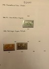 1872 To 1960   s Egypt Rare Stamps Collection  Stamp Album King Fuad   More