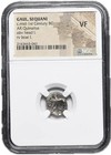 Celtic Gaul Sequani France 50 Bc Julius Caesar Celt Quinarius Silver Coin Ngc Vf