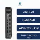 Hp Desktop Pc Computer Quad Core 16gb Ram 22  Lcds Wi-fi Bt Windows 11 Ssd