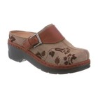 Klogs Footwear Austin Taupe Suede Tapestry Clog Women s Us 8 5m   Eu 39 Nwot