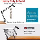 New Desk Mount Holder 32in Microphone Scissor Arm Set Mic Stand Suspension Boom