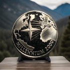 Israel Jerusalem Wailing Wall Millennium Medallic Issue 2000 38 6mm Proof-like