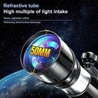 Telescope 50mm Aperture 360mm - Astronomical Portable Refracting Telescopes