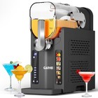 88 Oz Slushie Machine For Home No Ice Needed Led Display   6 Pre-set Programs