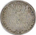 1581 German States -saxony 1 Thaler Ef Uncertified  712